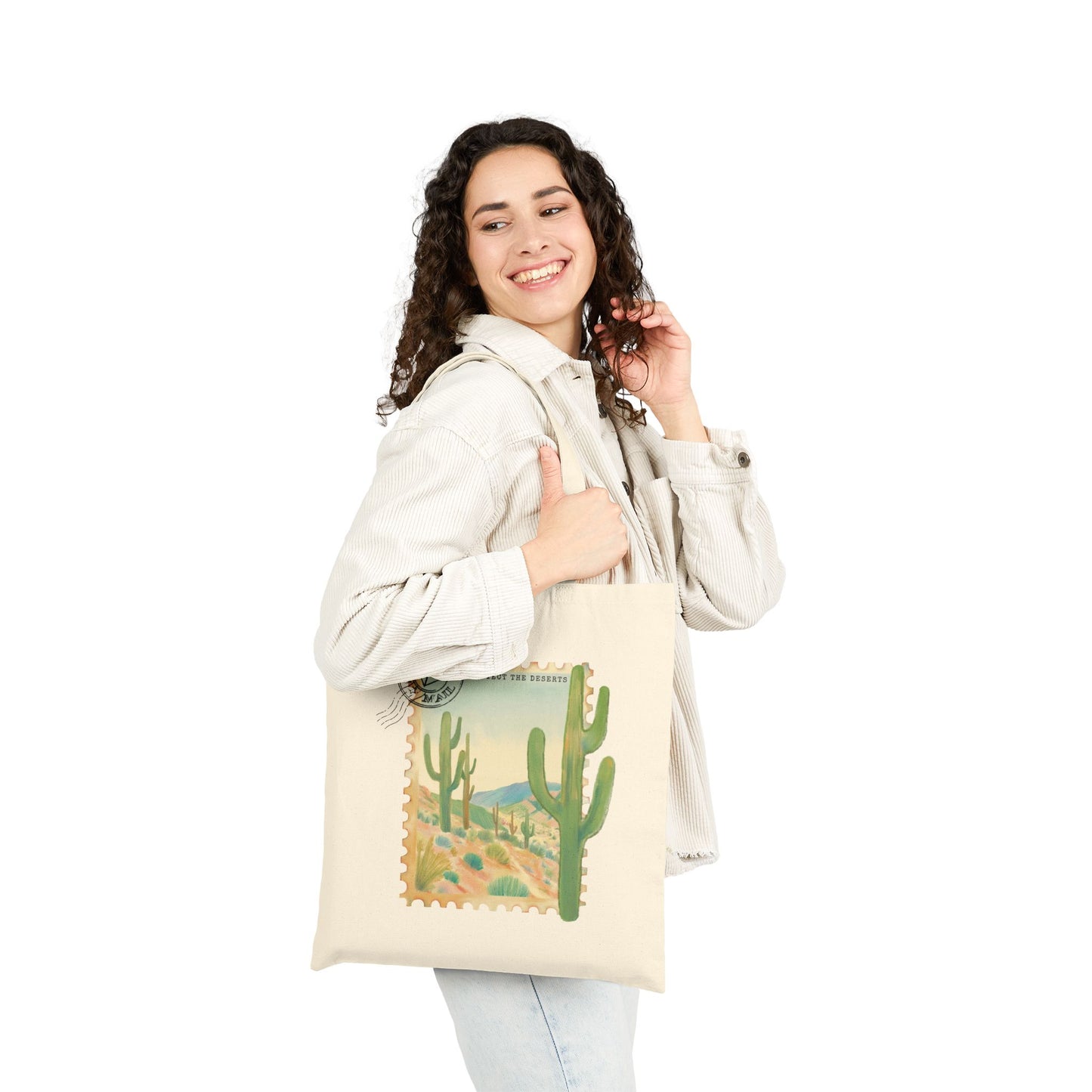 Desert Protector Canvas Tote bag