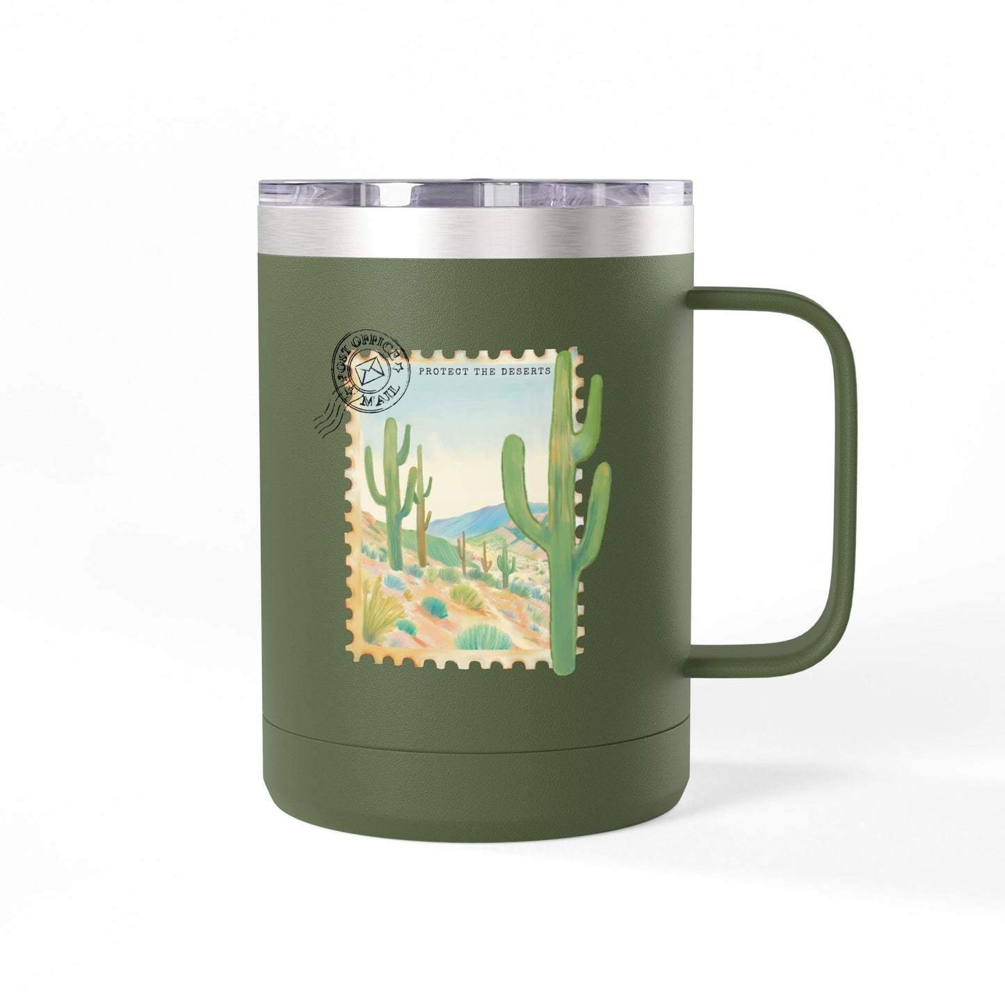 Desert Protection Coffee Mug Tumbler, 15oz