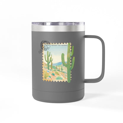Desert Protection Coffee Mug Tumbler, 15oz