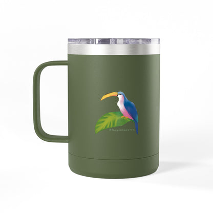 Jungle Coffee Mug Tumbler - Protect the Jungle 15oz