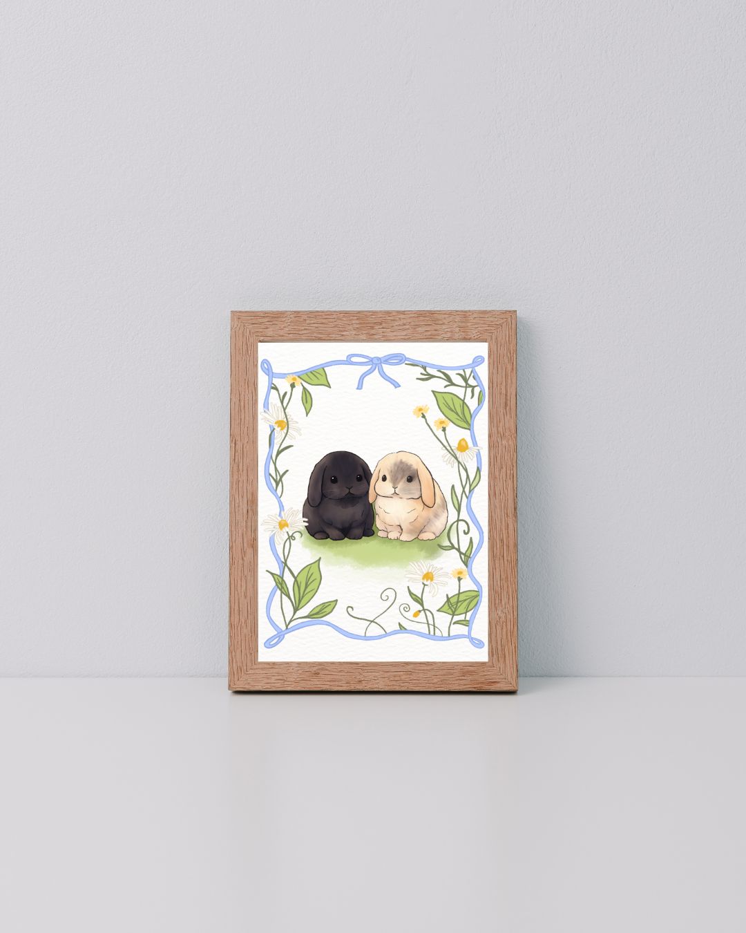 Luna and Finley Print
