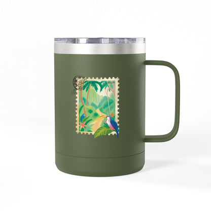 Jungle Coffee Mug Tumbler - Protect the Jungle 15oz