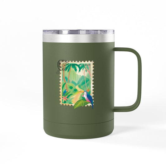 Jungle Coffee Mug Tumbler - Protect the Jungle 15oz