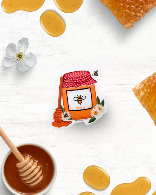 Honey sticker