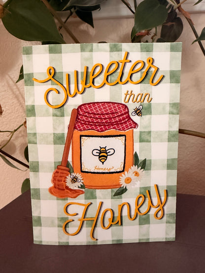 "Sweeter than Honey" Greeting Card