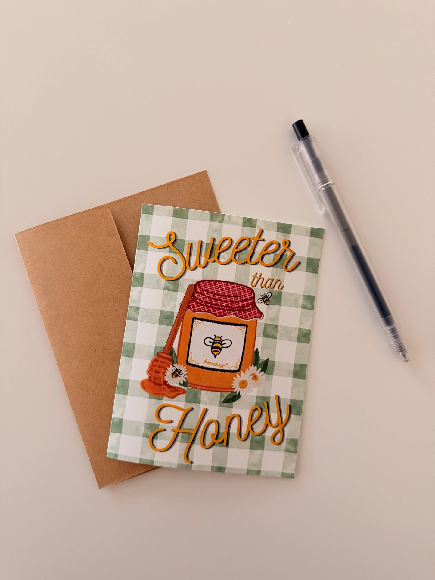"Sweeter than Honey" Greeting Card