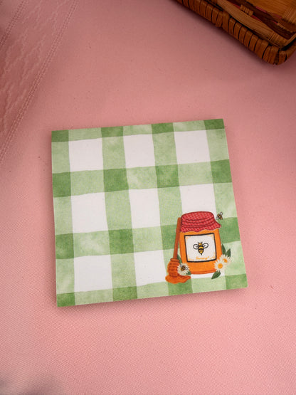 Honey Jar Post-It Notes