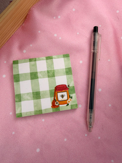 Honey Jar Post-It Notes