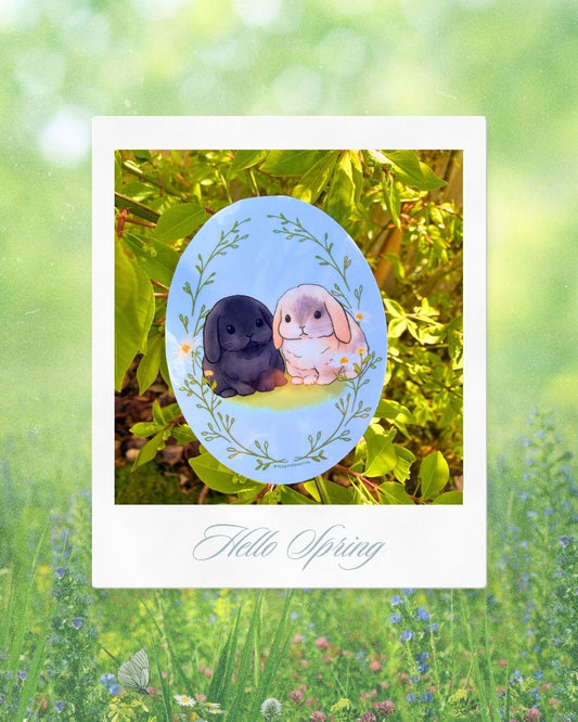 Luna and Finley sticker